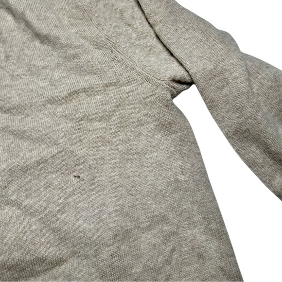 Bloomingdales Medium Cashmere Navy and Cream Crewneck Bundle - Picture 10 of 10